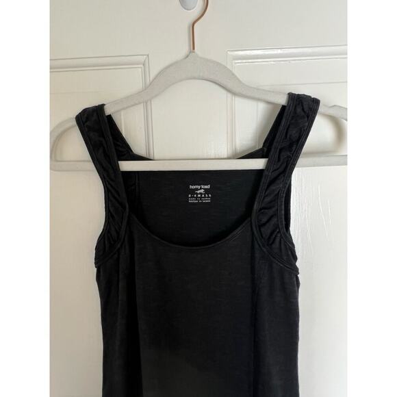 Horny Toad Womens XS Black Heather Exercise Dress Mini Tencel Cotton Blend Soft - Picture 6 of 11